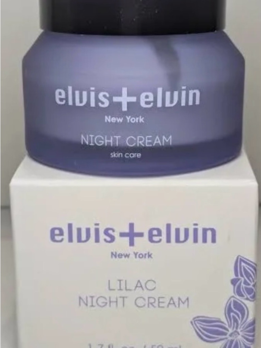 Elvis and Elvin Lilac Night Cream - Picture 2 of 3